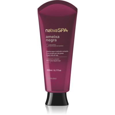 Nativa SPA Black Plum tekuté mýdlo na tělo 200 ml - parfo.cz
