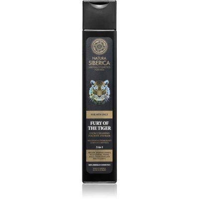 Natura Siberica For Men Only energizující šampon na vlasy a tělo 250 ml - parfo.cz