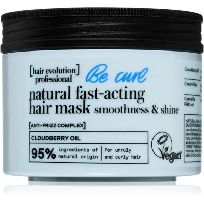 Natura Siberica Hair Evolution Be-Curl hydratační a vyživující maska pro lesk vlnitých a kudrnatých vlasů 150 ml - parfo.cz