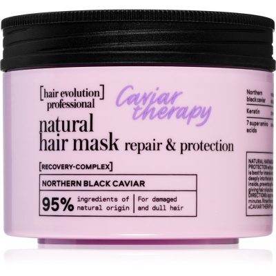 Natura Siberica Hair Evolution Caviar Therapy hloubkově posilující maska na vlasy pro suché a poškozené vlasy 150 ml - parfo.cz