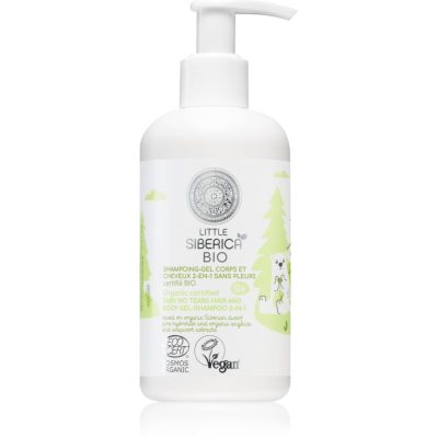 Natura Siberica Little Siberica BIO mycí gel na tělo a vlasy pro děti od narození 250 ml - parfo.cz