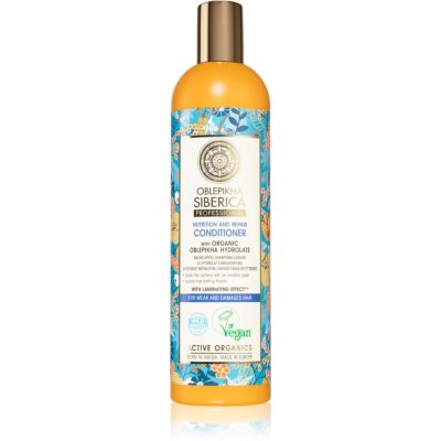 Natura Siberica Oblepikha (Sea-Buckthorn) kondicionér pro slabé a poškozené vlasy 400 ml - parfo.cz