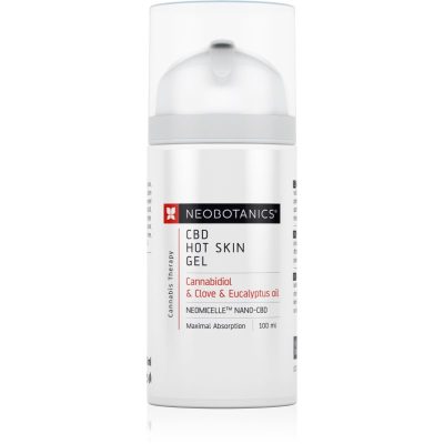 Neobotanics CBD Hot Skin Gel hřejivý masážní gel s CBD 100 ml - parfo.cz