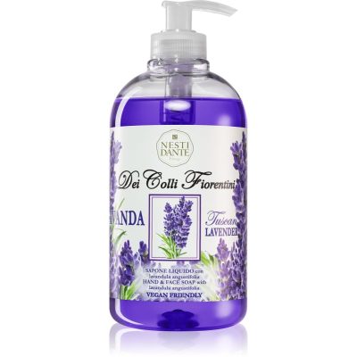 Nesti Dante Dei Colli Fiorentini Lavender Relaxing tekuté mýdlo na ruce s pumpičkou 500 ml - parfo.cz