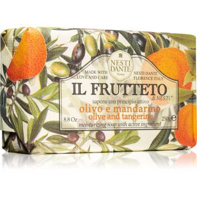 Nesti Dante Il Frutteto Olive and Tangerine přírodní mýdlo 250 g - parfo.cz