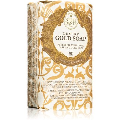 Nesti Dante Luxury Gold luxusní mýdlo 250 g - parfo.cz