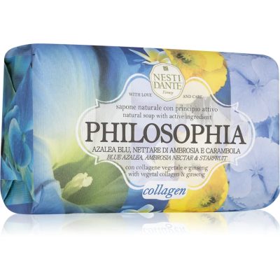 Nesti Dante Philosophia Collagen with Vegetable Collagen & Ginseng přírodní mýdlo s kolagenem 250 g - parfo.cz