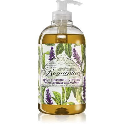 Nesti Dante Romantica Wild Tuscan Lavender and Verbena jemné tekuté mýdlo na ruce 500 ml - parfo.cz