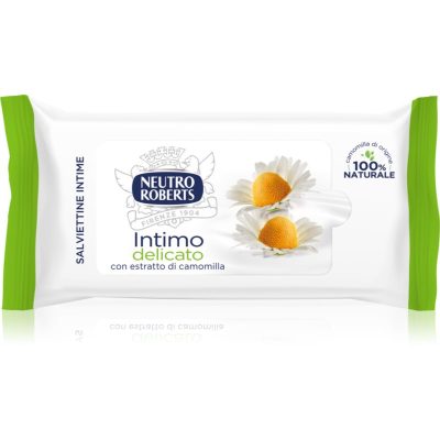Neutro Roberts Intimo & Estratto di Camomilla ubrousky pro intimní hygienu 12 ks - parfo.cz