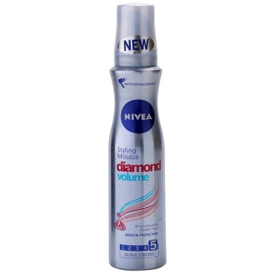 Nivea Diamond Volume pěnové tužidlo pro objem a lesk 150 ml - parfo.cz