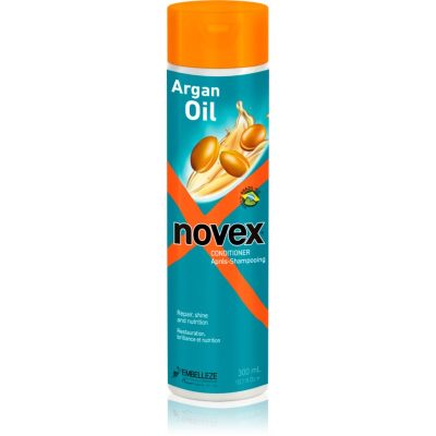 Novex Argan Oil hydratační kondicionér pro nepoddajné a krepatějící se vlasy 300 ml - parfo.cz