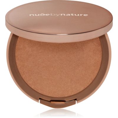 Nude by Nature Flawless Pressed Powder Foundation kompaktní pudrový make-up odstín N6 Olive 10 g - parfo.cz