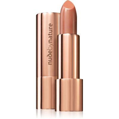 Nude by Nature Moisture Shine lesklá rtěnka s hydratačním účinkem odstín Bare Pink 4 g - parfo.cz