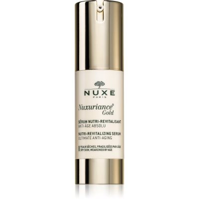 Nuxe Nuxuriance Gold revitalizační pleťové sérum s vyživujícím účinkem 30 ml - parfo.cz