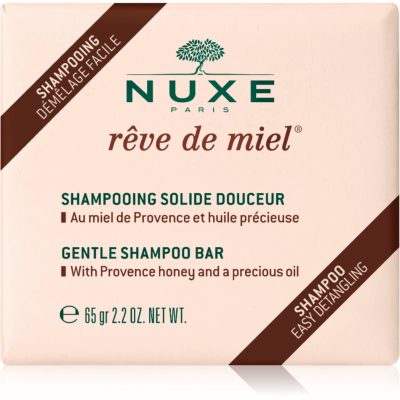 Nuxe Rêve de Miel tuhý šampon pro lesk a hebkost vlasů 65 g - parfo.cz