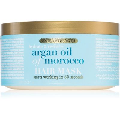 OGX Argan Oil Of Morocco Extra Strenght intenzivní obnovující maska pro poškozené vlasy 300 ml - parfo.cz
