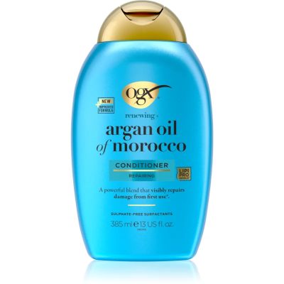 OGX Argan Oil Of Morocco posilující kondicionér pro lesk a hebkost vlasů 385 ml - parfo.cz