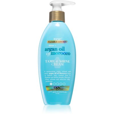 OGX Argan Oil Of Morocco uhlazující krém pro lesk a hebkost vlasů 177 ml - parfo.cz