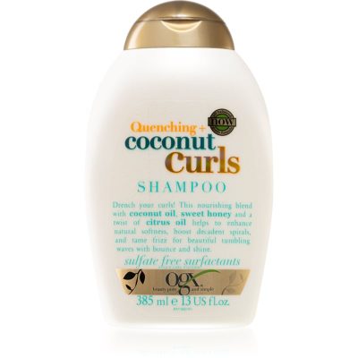 OGX Coconut Curls šampon pro vlnité a kudrnaté vlasy 385 ml - parfo.cz