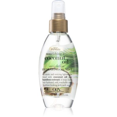 OGX Coconut Oil vyživující a hydratující olej na vlasy 118 ml - parfo.cz