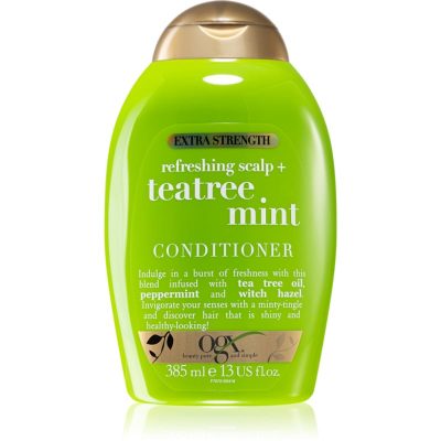 OGX Teatree Mint Extra Strenght osvěžující kondicionér 385 ml - parfo.cz