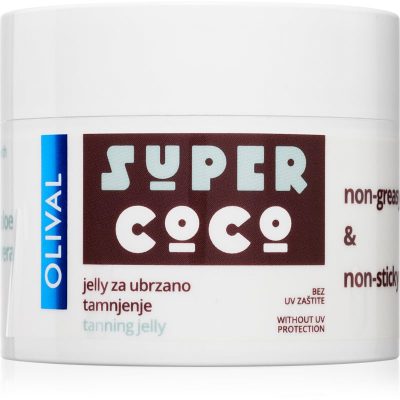 Olival SUPER Coco hydratační gel krém pro urychlení opalování 100 ml - parfo.cz