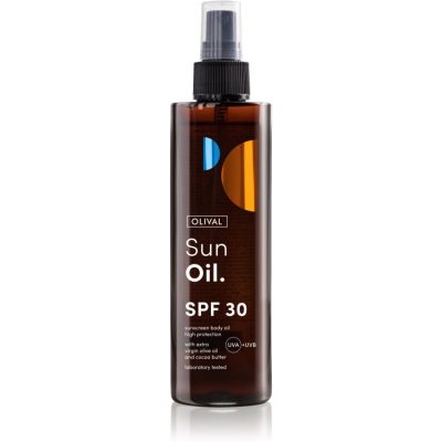 Olival Sun Oilé olej na opalování s vyživujícím účinkem SPF 30 200 ml - parfo.cz