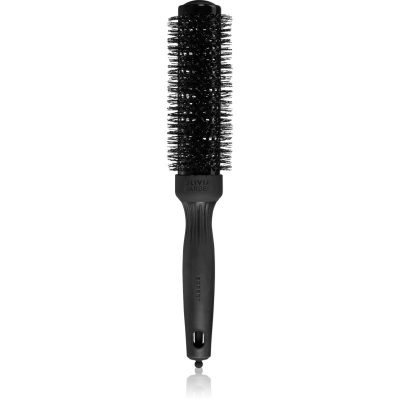 Olivia Garden Black Label Speed Wavy Bristles kulatý kartáč na vlasy pro rychlejší foukanou ø 35 mm 1 ks - parfo.cz
