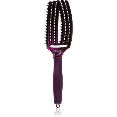 Olivia Garden Fingerbrush Midnight Desert plochý kartáč odstín Amethyst 27 cm - parfo.cz