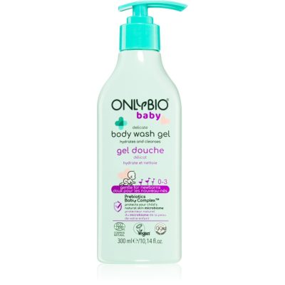 OnlyBio Baby Delicate jemný mycí gel pro děti od narození 300 ml - parfo.cz
