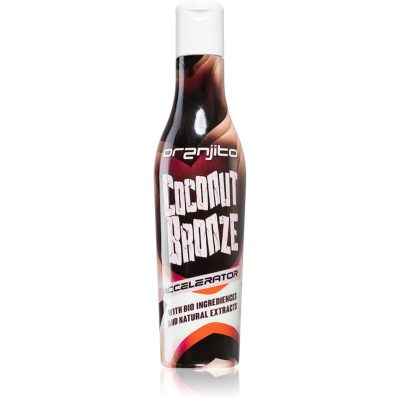 Oranjito Coconut Bronze Accelerator opalovací mléko do solária s biosložkami a urychlovačem opálení 200 ml - parfo.cz