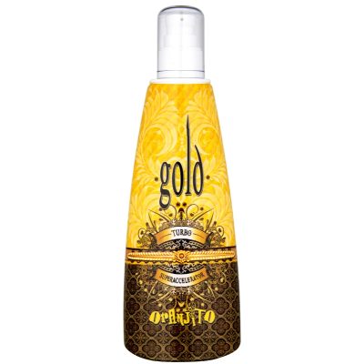 Oranjito Max. Effect Gold Turbo opalovací mléko do solária pro urychlení opalování 250 ml - parfo.cz