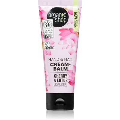 Organic Shop Cherry & Lotus posilující balzám na ruce a nehty 75 ml - parfo.cz