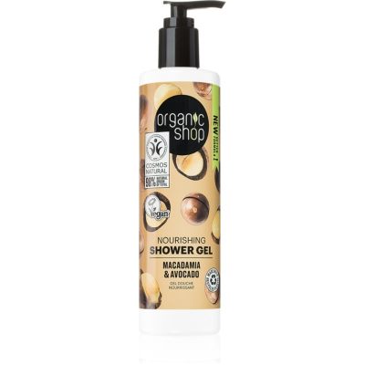 Organic Shop Macadamia & Avocado vyživující sprchový gel 280 ml - parfo.cz