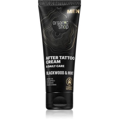 Organic Shop Men Blackwood & Mint pečující krém na tetování 75 ml - parfo.cz