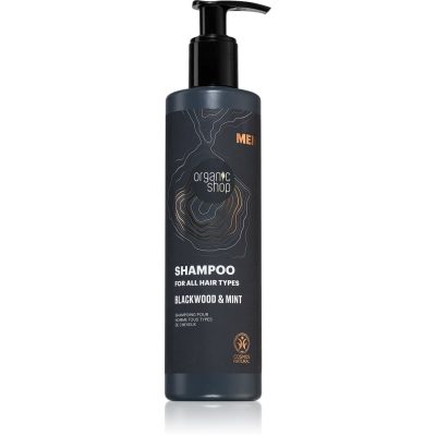 Organic Shop Men Blackwood & Mint šampon pro muže 280 ml - parfo.cz