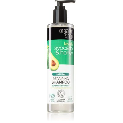 Organic Shop Natural Avocado & Honey regenerační šampon pro suché a poškozené vlasy 280 ml - parfo.cz