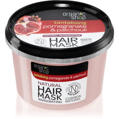 Organic Shop Tantalising Pomegranate & Patchouli energizující maska na vlasy 250 ml - parfo.cz