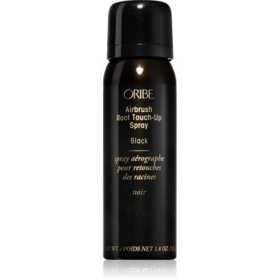 Oribe Airbrush Root Touch-Up Spray sprej pro okamžité zakrytí odrostů odstín Black 75 ml - parfo.cz