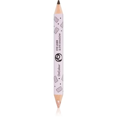 Oriflame OnColour oční stíny a oční linky 2 v 1 odstín Fluffy Nude 1