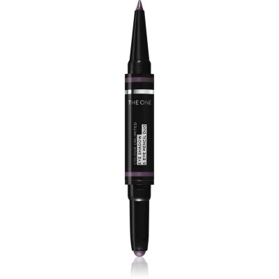 Oriflame The One Colour Unlimited oční stíny a tužka na oči 2 v 1 odstín Frosted Purple 1