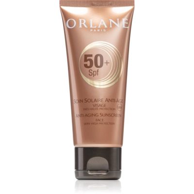 Orlane Sun Care Anti-Aging Sunscreen ochranná péče proti slunečnímu záření s protivráskovým účinkem SPF 50+ 50 ml - parfo.cz
