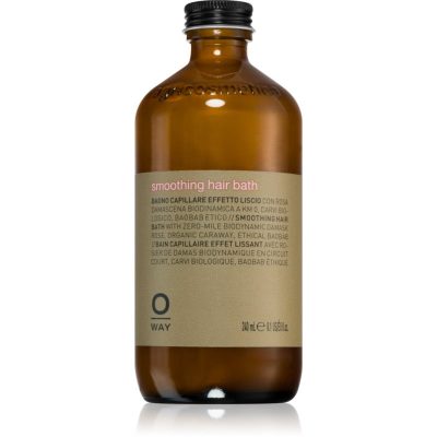 Oway Smooth+ Hair Bath uhlazující péče pro suché a nepoddajné vlasy 240 ml - parfo.cz
