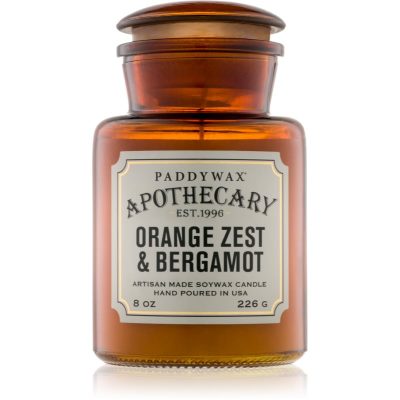 Paddywax Apothecary Orange Zest & Bergamot vonná svíčka 226 g - parfo.cz
