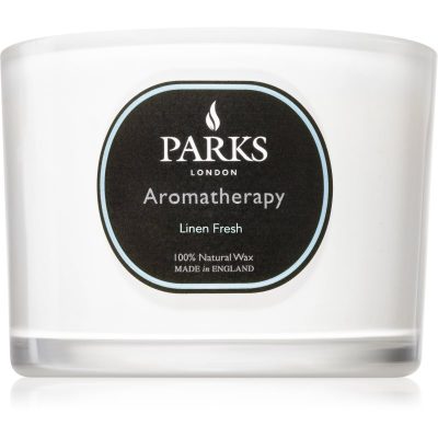 Parks London Aromatherapy Linen Fresh vonná svíčka 350 g - parfo.cz