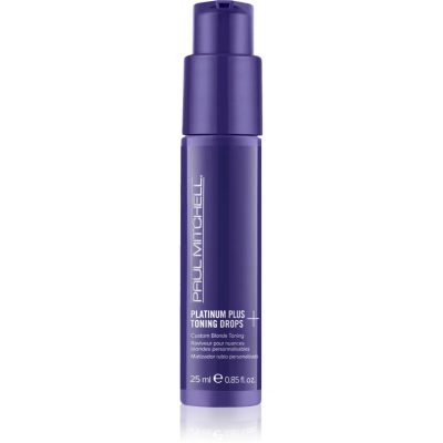 Paul Mitchell Platinum Plus Toning Drops pigmentové kapky pro zesvětlené