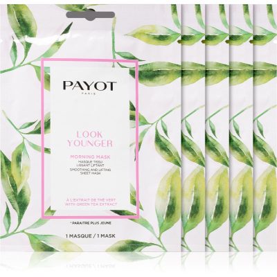 Payot Morning Mask Look Younger liftingová plátýnková maska 5 ks - parfo.cz