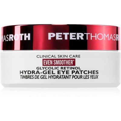 Peter Thomas Roth EVEN SMOOTHER™ Glycolic Retinol Hydra-Gel Eye Patches hydratační gelové polštářky na oční okolí 60 ks - parfo.cz