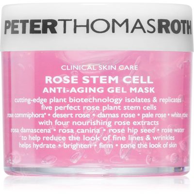 Peter Thomas Roth Rose Stem Cell Anti-Aging Gel Mask hydratační maska s gelovou texturou 50 ml - parfo.cz