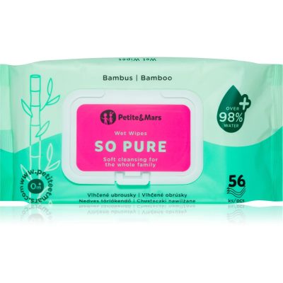 Petite&Mars So Pure vlhčené ubrousky pro děti 12x56 ks - parfo.cz